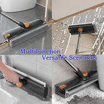 Floor Scrub Brush with Squeegee