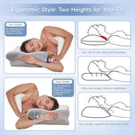 Ergonomic Memory Foam Cervical Pillow