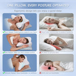 Ergonomic Memory Foam Cervical Pillow