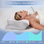 Ergonomic Memory Foam Cervical Pillow
