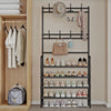 Standing Coat And Shoe Rack