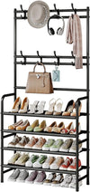 Standing Coat And Shoe Rack