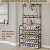 Standing Coat And Shoe Rack