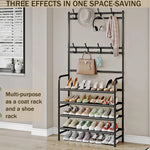 Standing Coat And Shoe Rack
