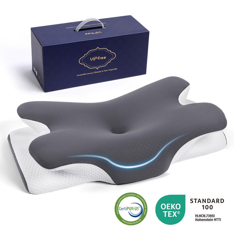 Ergonomic Memory Foam Cervical Pillow