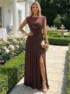 Convertible Ruched Maxi Dress