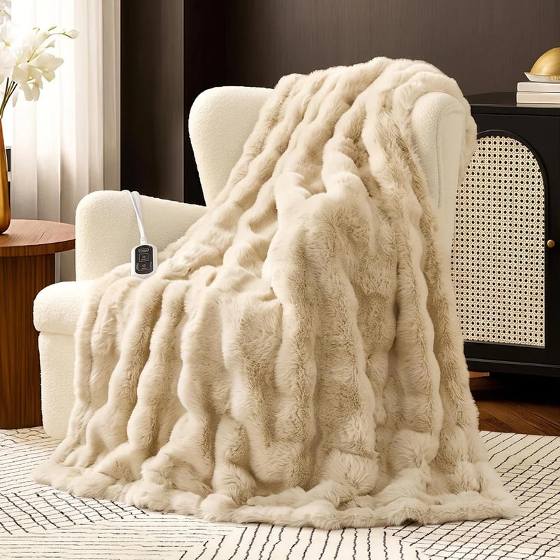 Wearable Heated Throw Blanket